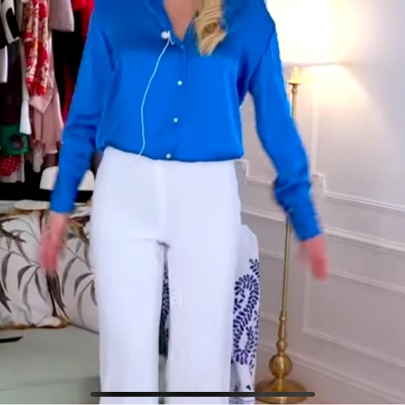 White Zarah casual pants - Picture 4 of 8